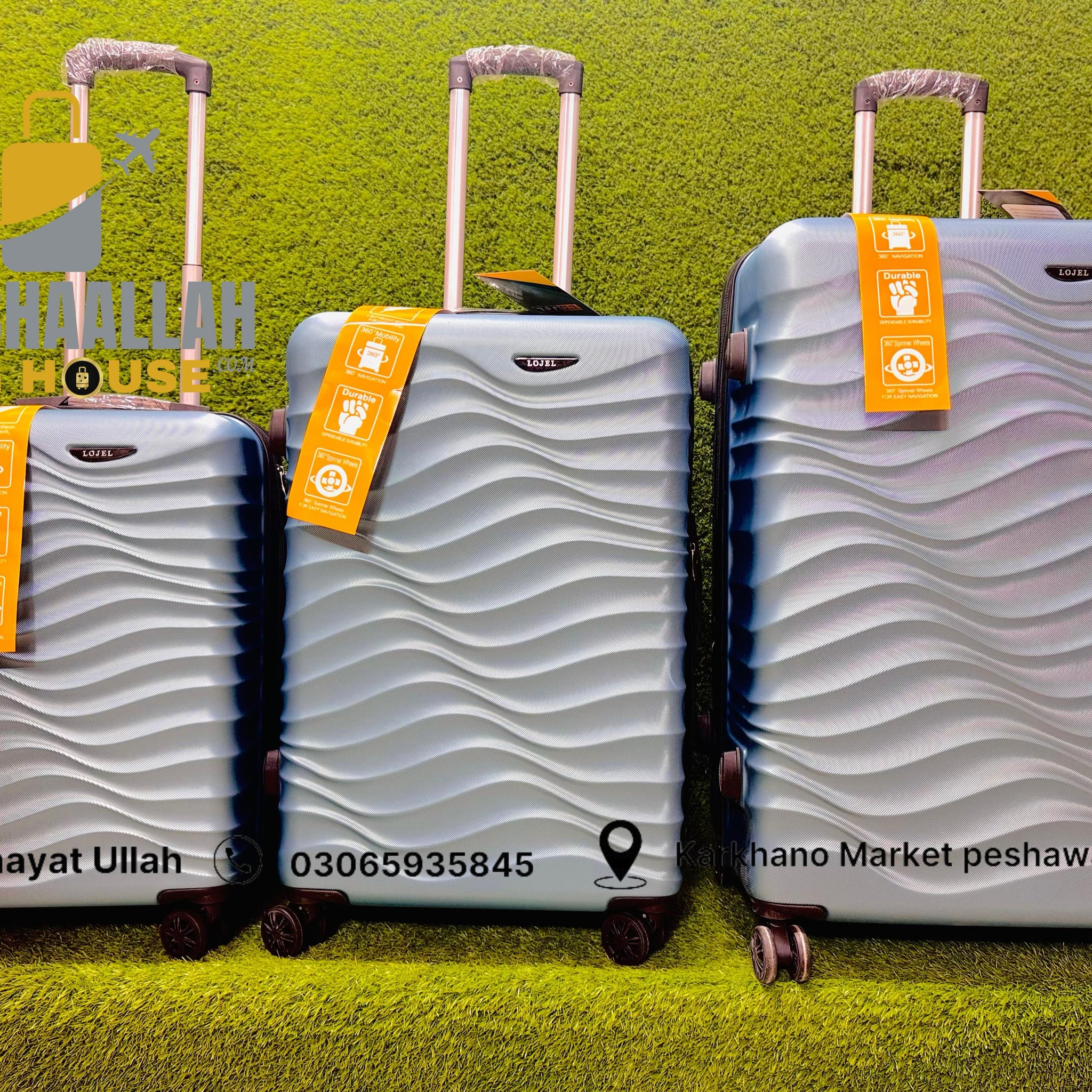 Lojel Hardside 3 Piece Luggage Set